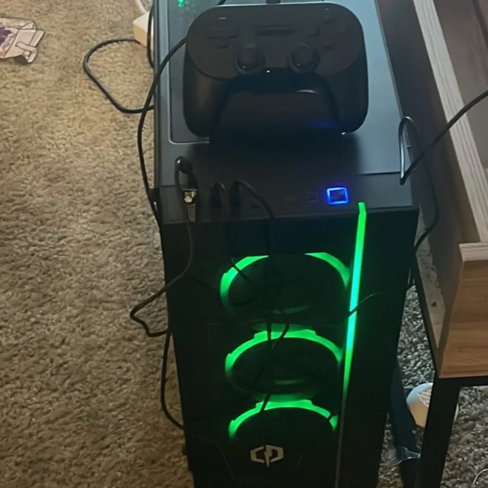 RGB Gaming PC with Controller
